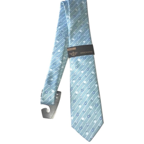 Dockers Other - Dockers Floral & Diagonal Striped Tie